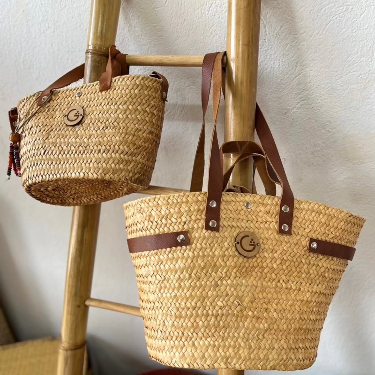 Coffain en Feuilles de Palmier – Élégance Naturelle et Artisanale