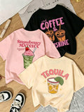 T-shirt jeune fille lot de 3
