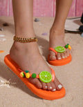 Tong plage femme