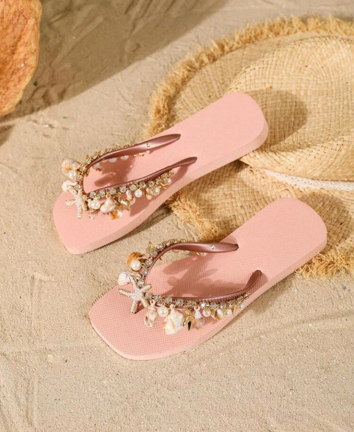 Tong plage femme