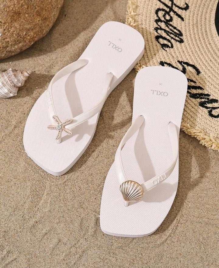 Tong plage femme